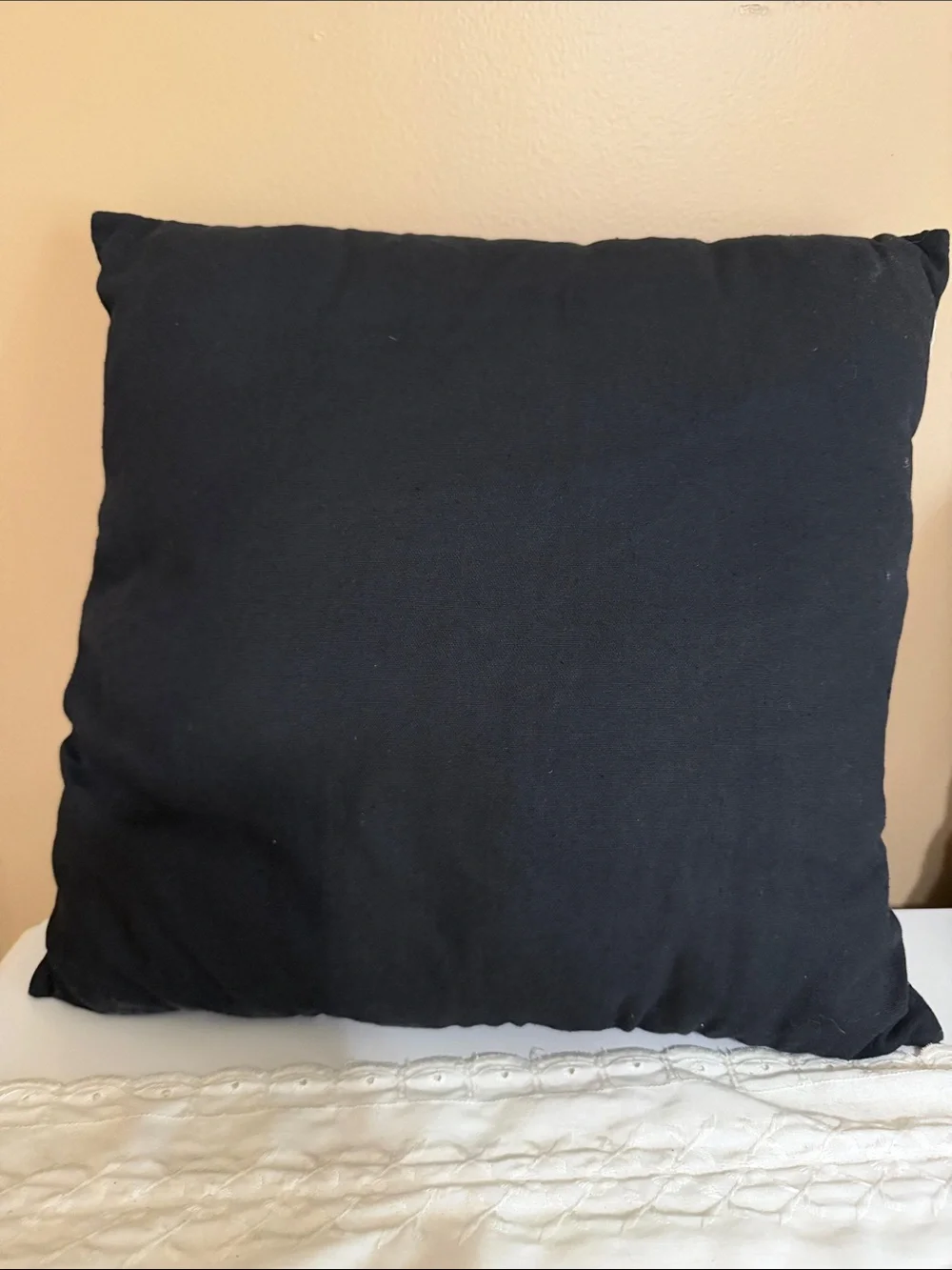 Decorative Black Sequin Chevron Throw Pillow - Home Accents